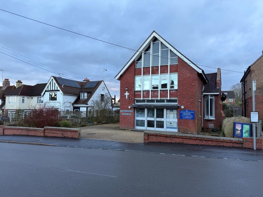 Lot: 39 - FORMER METHODIST CHURCH WITH POTENTIAL - Front elevation from Cuckfield Road